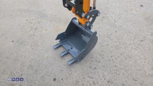 2026 CAPTOK 13D rubber tracked excavator (s/n 260439) with bucket, blade, piped & thumb (unused) - 15