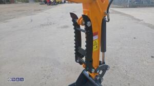 2026 CAPTOK 13D rubber tracked excavator (s/n 260439) with bucket, blade, piped & thumb (unused) - 16