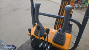 2026 CAPTOK 13D rubber tracked excavator (s/n 260439) with bucket, blade, piped & thumb (unused) - 24