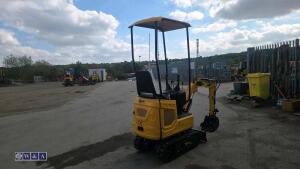2026 JPC CT13 rubber tracked excavator (s/n 202512204) with bucket, blade & piped (unused) - 5