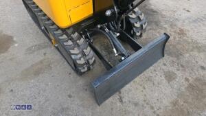 2026 JPC CT13 rubber tracked excavator (s/n 202512204) with bucket, blade & piped (unused) - 13