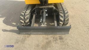 2026 NUOMAN E12 rubber tracked excavator (s/n 17260173) with bucket, blade & piped (unused) - 12