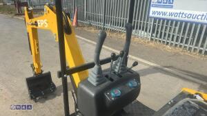 2026 NUOMAN E12 rubber tracked excavator (s/n 17260173) with bucket, blade & piped (unused) - 19