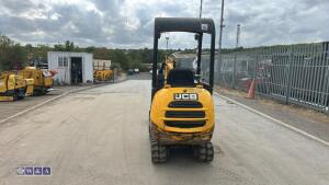 2010 JCB 801.4 rubber tracked excavator (s/n H01626179) with 5 buckets, blade & piped - 4