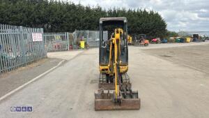 2010 JCB 801.4 rubber tracked excavator (s/n H01626179) with 5 buckets, blade & piped - 8