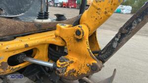 2010 JCB 801.4 rubber tracked excavator (s/n H01626179) with 5 buckets, blade & piped - 15