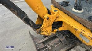 2010 JCB 801.4 rubber tracked excavator (s/n H01626179) with 5 buckets, blade & piped - 16