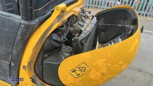 2010 JCB 801.4 rubber tracked excavator (s/n H01626179) with 5 buckets, blade & piped - 22