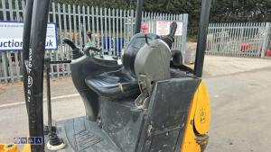 2010 JCB 801.4 rubber tracked excavator (s/n H01626179) with 5 buckets, blade & piped - 23