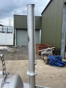 Custom built fast tow Smoker / BBQ oven, two door, 4-rack oven. removable chimney, thermostats (unused) (viewing by appointment to be sold off site Huddersfield HD5) - 13