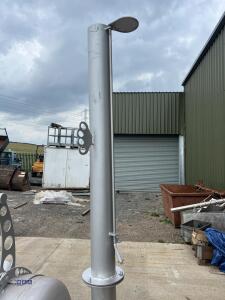 Custom built fast tow Smoker / BBQ oven, two door, 4-rack oven. removable chimney, thermostats (unused) (viewing by appointment to be sold off site Huddersfield HD5) - 14