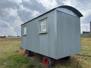 2019 Shepherds hut built on 4-wheel turn table drag trailer (16ft x 7ft) (58) (unused) (viewing by appointment to be sold off site Huddersfield HD5) - 4