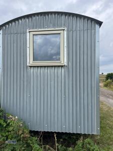 2019 Shepherds hut built on iron wheeled turntable chassis (12ft x 7ft) (59) (unused) (viewing by appointment to be sold off site Huddersfield HD5) - 13
