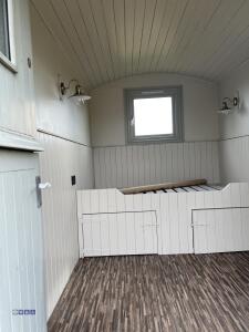 2019 Shepherds hut built on iron wheeled turntable chassis (12ft x 7ft) (59) (unused) (viewing by appointment to be sold off site Huddersfield HD5) - 15