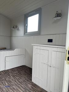 2019 Shepherds hut built on iron wheeled turntable chassis (12ft x 7ft) (59) (unused) (viewing by appointment to be sold off site Huddersfield HD5) - 16