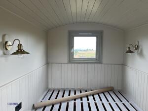 2019 Shepherds hut built on iron wheeled turntable chassis (12ft x 7ft) (59) (unused) (viewing by appointment to be sold off site Huddersfield HD5) - 17