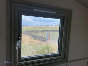 HIRSTLE FABRICATIONS Shepherds hut built on iron wheeled turntable chassis (12ft x 7ft) (to be sold off site Huddersfield HD5) - 22