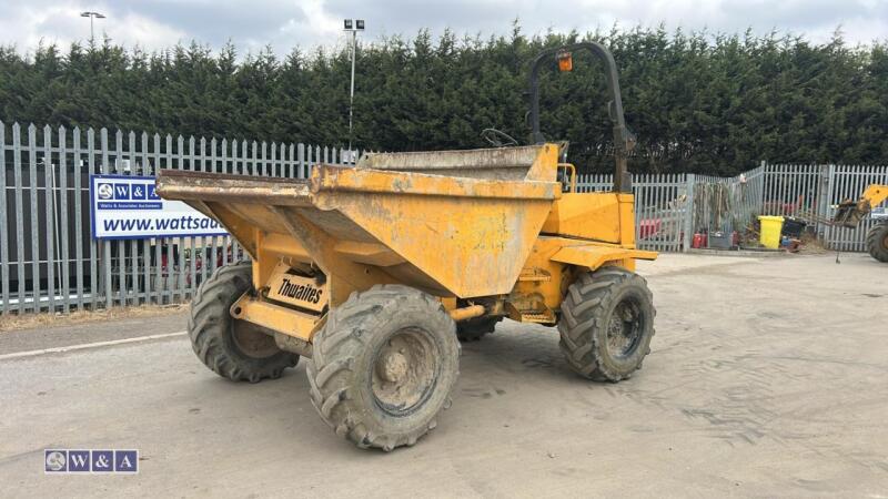 2006 THWAITES 6t straight skip dumper