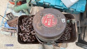 1.5t chain hoist