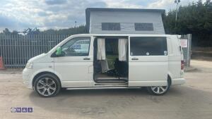 2006 VOLKSWAGEN TRANSPORTER camper conversion c/w pop top, 2 x gas hobs, sink, electric hook up, bike rack, rock & rolla bed (T5 YEP)(folder of history in office) - 15