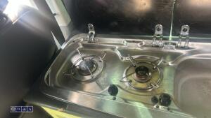 2006 VOLKSWAGEN TRANSPORTER camper conversion c/w pop top, 2 x gas hobs, sink, electric hook up, bike rack, rock & rolla bed (T5 YEP)(folder of history in office) - 25