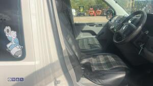 2006 VOLKSWAGEN TRANSPORTER camper conversion c/w pop top, 2 x gas hobs, sink, electric hook up, bike rack, rock & rolla bed (T5 YEP)(folder of history in office) - 35