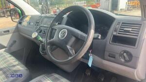 2006 VOLKSWAGEN TRANSPORTER camper conversion c/w pop top, 2 x gas hobs, sink, electric hook up, bike rack, rock & rolla bed (T5 YEP)(folder of history in office) - 36