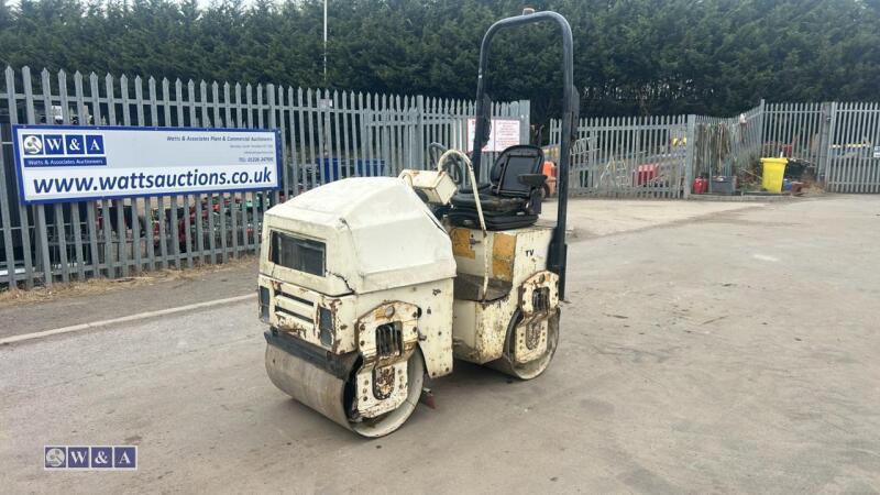 TEREX TV800 double drum roller