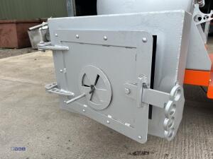 Custom built fast tow Smoker / BBQ oven, two door, 4-rack oven. removable chimney, thermostats (unused) (viewing by appointment to be sold off site Huddersfield HD5) - 25