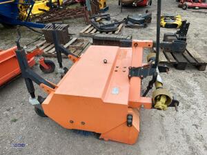 2020 FARM MASTER SWP115 tractor mounted Pto driven sweeper collector - 2