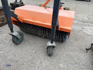 2020 FARM MASTER SWP115 tractor mounted Pto driven sweeper collector - 4