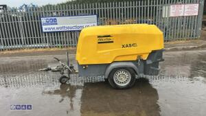 2016 ATLAS COPCO XAS68 fast tow compressor (s/n YA3064306G0432514) - 2