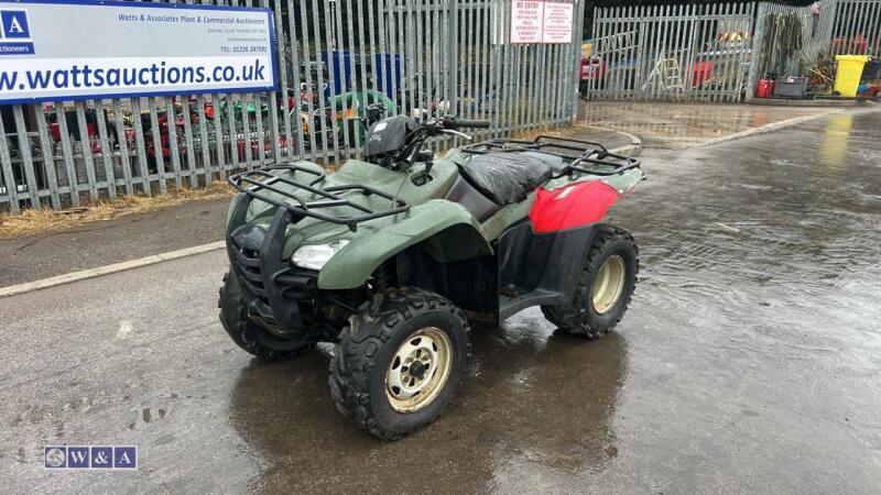 2014 HONDA TRX420FM 4wd petrol quad bike (YX60 FLM)