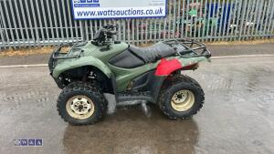 2014 HONDA TRX420FM 4wd petrol quad bike (YX60 FLM) - 2