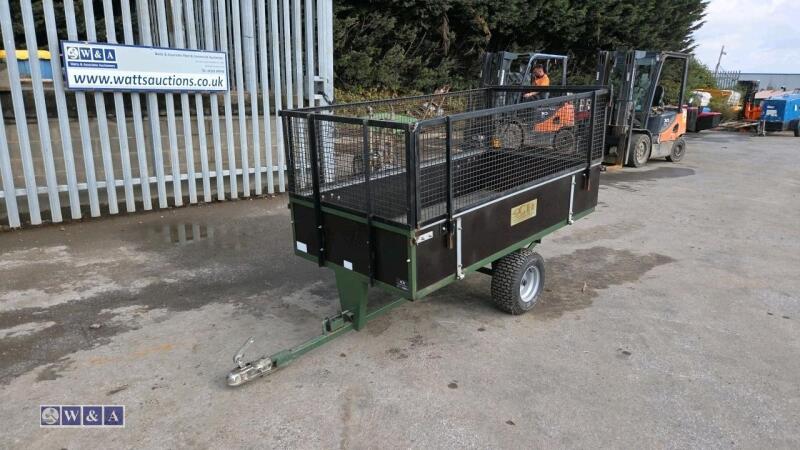 SCH 6ft x 3ft quad tipping trailer