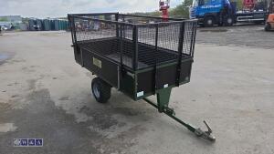 SCH 6ft x 3ft quad tipping trailer - 7