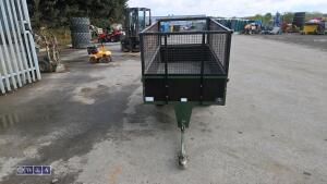 SCH 6ft x 3ft quad tipping trailer - 8