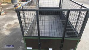 SCH 6ft x 3ft quad tipping trailer - 12