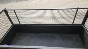 SCH 6ft x 3ft quad tipping trailer - 14