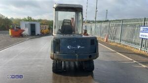 KUBOTA KX71 rubber tracked excavator with bucket, blade & piped (inoperable) - 5