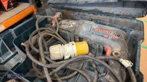 BOSCH 110v SDS hammer drill c/w case - 3