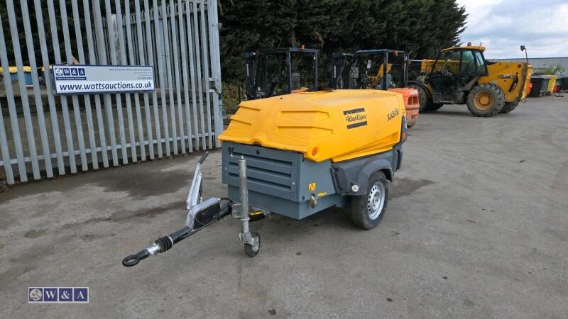 2014 ATLAS COPCO XAS67KD compressor (s/n APP352932)