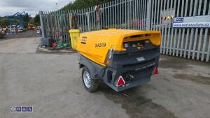 2014 ATLAS COPCO XAS67KD fast tow compressor (s/n APP352932) - 3