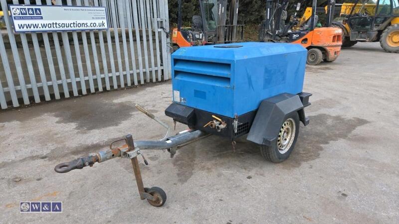 DOOSAN 7/20 75cfm compressor (s/n 122503)