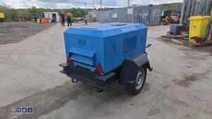 2009 DOOSAN 7/20 75cfm fast tow compressor (s/n 122503) - 5