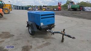 2009 DOOSAN 7/20 75cfm fast tow compressor (s/n 122503) - 7