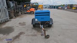 2009 DOOSAN 7/20 75cfm fast tow compressor (s/n 122503) - 8
