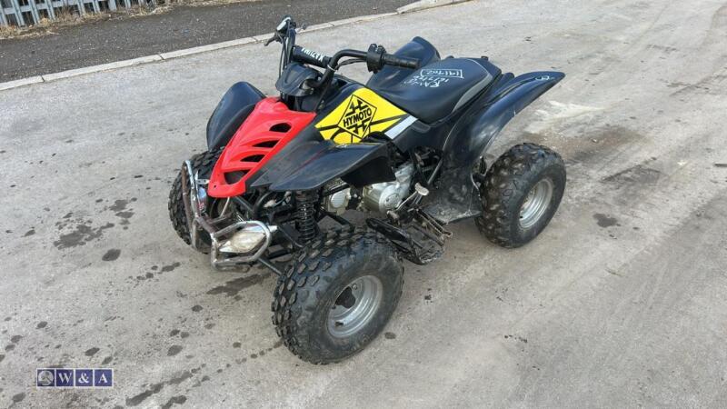 2009 HYMOTO 110cc quad bike (s/n 43893001059)