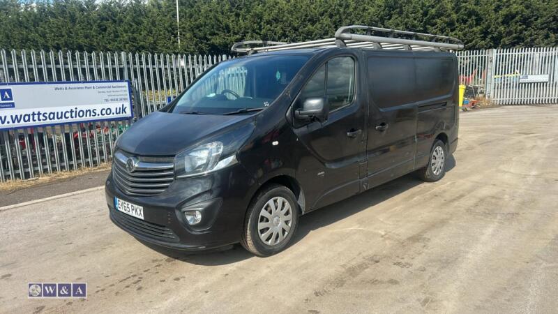 2015 VAUXHALL VIVARO 2900 SPORTIVE CDTI 6-speed manual diesel panel van (EY65 PKX)(MoT 29th October 2026)(V5 in office)