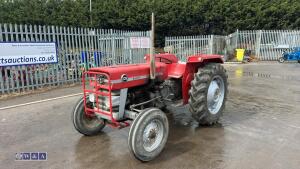 1973 MASSEY FERGUSON 135 tractor (s/n 156424) (XYG 199L)(V5 in office)